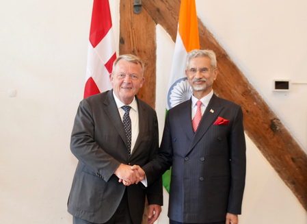 <div>EAM Jaishankar meets Danish counterpart Rasmussen, hails Denmark’s support against terrorism</div>
