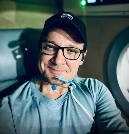 Jeremy Renner  felt strange sense of peace before he was resuscitated following his snow plough accident