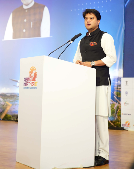 Northeast states headed for New Economic Revolution, says Scindia