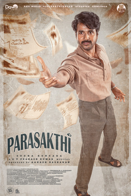 <div>Only 40 days of shooting left to complete Sivakarthikeyan-starrer ‘Parasakthi’, says Sudha Kongara</div>