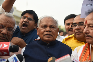 Expulsion of Tej Pratap Yadav driven by political mileage, not ethics: Jitan Ram Manjhi