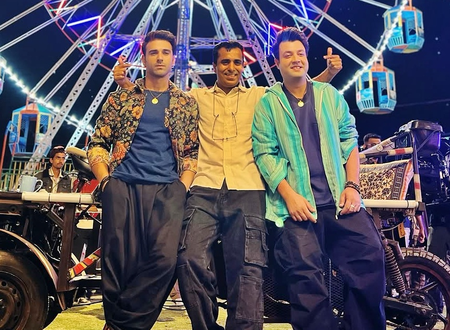 <div>Pulkit Samrat, Varun Sharma & Shalini Pandey commence the Kasol leg of ‘Rahu Ketu’</div>