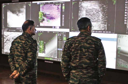 Top brass in action: Army, Navy and Air Chiefs tracked Op Sindoor live