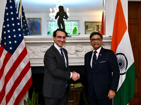 FS Misri in US, discusses boosting strategic tech ties, trade dialogue