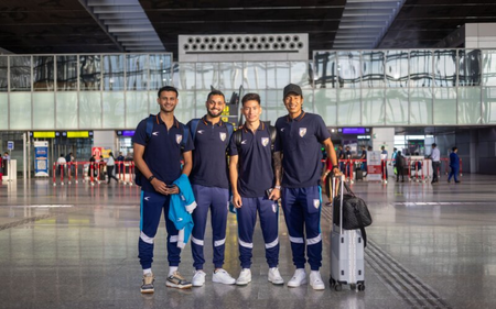 <div>Preparing for perfect challenges, Indian men’s football team reaches Thailand</div>