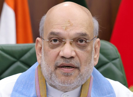 HM Amit Shah arrives on two-day Jammu visit (Lead)