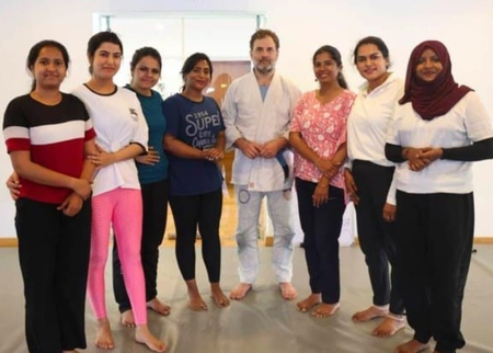 <div>‘LoP’s idea of leadership during national security crisis’, BJP shares Rahul’s Jiu-Jitsu session photos</div>