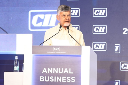 CM Naidu eyes 15 per cent economic growth for Andhra Pradesh