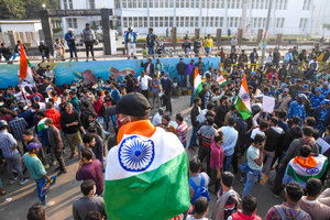 TRE-3 aspirants protest against Bihar Education Minister over delay in supplementary results