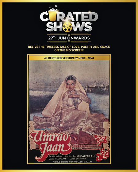<div>Rekha’s ‘Umrao Jaan’ restored in 4K resolution, to hit big screens on this date</div>