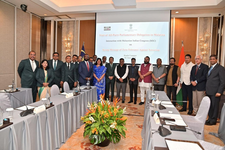 <div>Indian delegation conveys India’s stance on terrorism to Malaysian political leaders, think-tanks</div>
