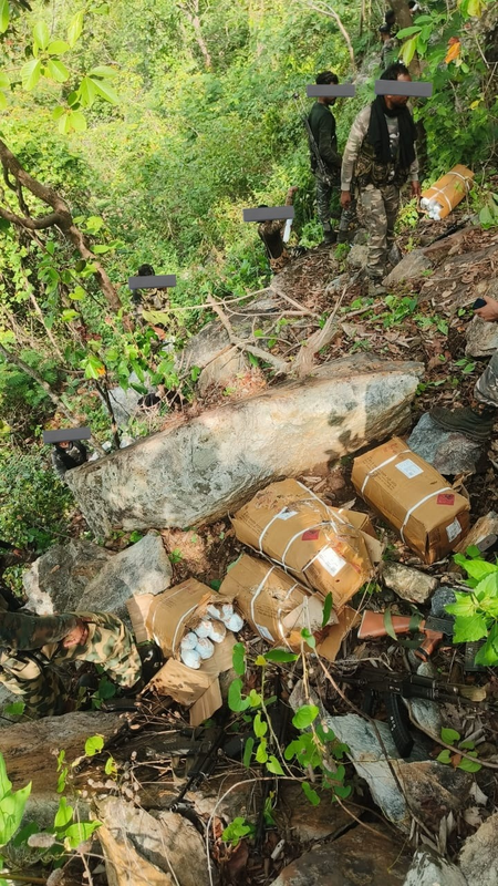 Explosives looted by Maoists in Odisha recovered from Jharkhand’s Saranda Forest