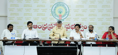 Chandrababu Naidu reviews arrangements for Yoga Day celebrations at Vizag