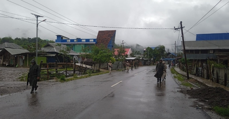 <div>Manipur govt clamps curfew in five districts after Meitei leader’s arrest</div>