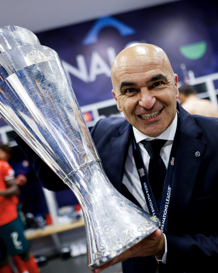 <div>‘We deserved to win the trophy’, says Portugal coach Martinez after Nations League triumph</div>