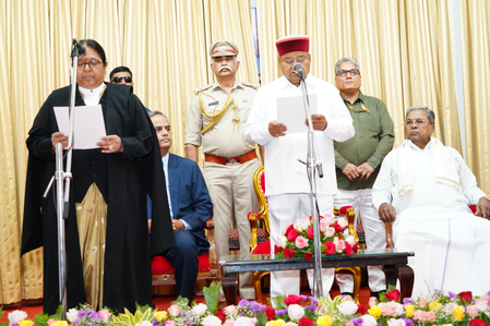 Justice Perugu Sree Sudha sworn in as Karnataka High Court judge