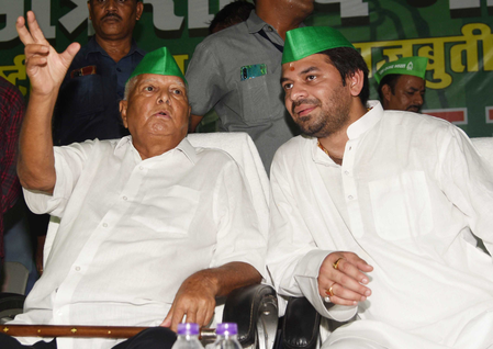 Tej Pratap’s late birthday wish draws attention as Lalu Yadav turns 78