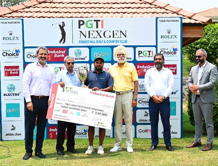 PGTI NexGen Forest Hill: Umed Kumar wins on professional debut