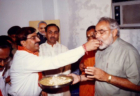 <div>Through smiles, silence & sweets: The unspoken bond between PM Modi and Vijay Rupani</div>