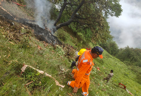 <div>U’khand helicopter crash: Jaipur-based pilot to be identified through DNA testing</div>