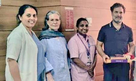Sonia Gandhi discharged from Delhi hospital after treatment