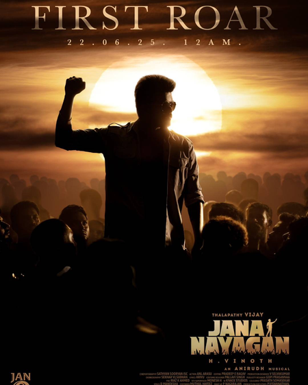 <div>‘First Roar’ of Vijay’s ‘Jana Nayagan’ to sound on actor’s birthday on June 22</div>
