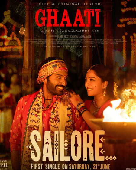 <div>Promo of first single ‘Sailore’ from Anushka Shetty, Vikram Prabhu’s ‘Ghaati’ released</div>