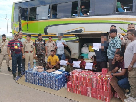 Drugs valued at Rs 6.56 crore seized in Assam, Mizoram; 6 arrested