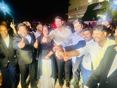 BRS MLA Kaushik Reddy gets bail in extortion case (Lead)