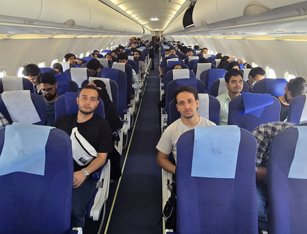 Six Telangana students return from Iran, Israel