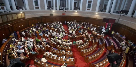 Four BJP legislators suspended for entire Monsoon session amid chaos in Bengal Assembly