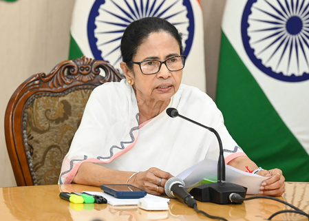 <div>Bengal govt’s circular to keep CM Mamata’s books in school libraries creates controversy</div>