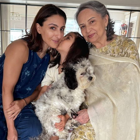 <div>Soha shares pictures of ‘three generations’: Invaluable life lessons you can’t get from a book</div>