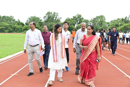 MoS Raksha Khadse stresses need for LTAD, Northeast Sports Empowerment during STC Agartala visit