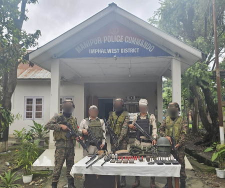 17 militants held, 24 weapons recovered in joint ops by army, security forces in Manipur