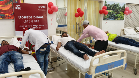 Adani Foundation collects 27,661 units of blood on Gautam Adani’s birthday, to benefit over 83,000 patients