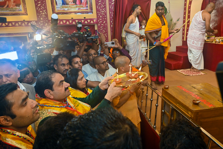 <div>Barefoot with the faithful: Gautam Adani’s journey from industry captain to inner calling at Puri Rath Yatra</div>