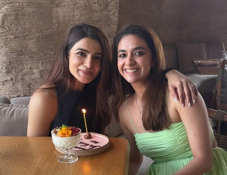 Lunch with Keerthy Suresh, progress, achievement: Samantha’s diary for June flutters with content
