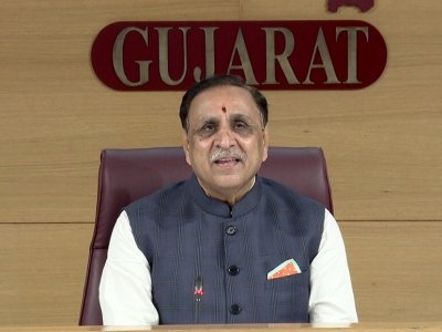 Ex-CM Vijay Rupani’s identity confirmed at crash site, body to be taken to Rajkot