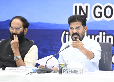<div>No compromise on Telangana’s due share in river waters, says CM Revanth Reddy</div>
