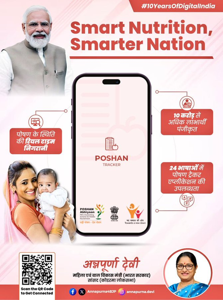 Poshan Tracker, direct benefit transfers transforming women, child welfare: PMO