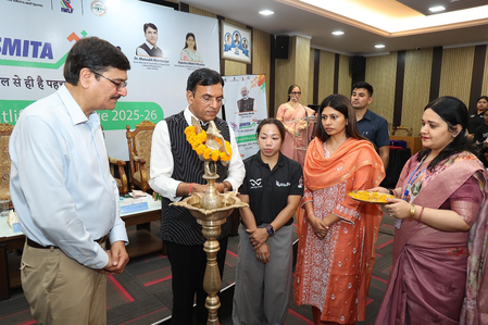 Mansukh Mandaviya kicks off Weightlifting League, says ‘Mirabai Chanu is the perfect role model’