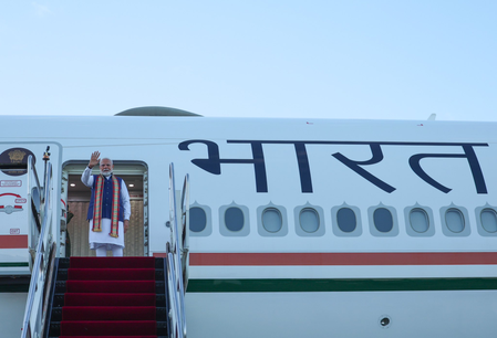 <div>PM Modi leaves for Namibia after wrapping up ‘productive visit’ to Brazil</div>
