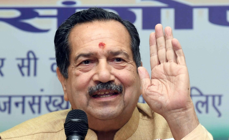 RSS leader Indresh Kumar backs Muslim woman’s battle against Waqf land ‘mafia’