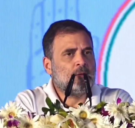 <div>Congress fighting for survival with programmes like ‘Save the Constitution’: BJP</div>