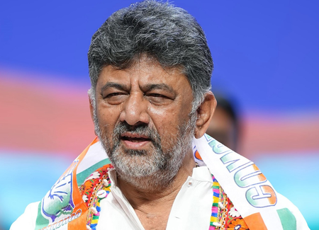 <div>Congress not ‘anxious’ about leadership change in K’taka: Shivakumar</div>