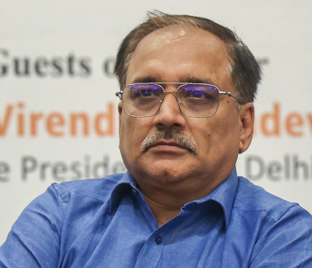 Bomb threats in Delhi:  BJP chief Sachdeva accuses Kejriwal, Atishi of creating unnecessary panic