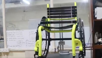 <div>IIT Madras develops country’s lightest wheelchair</div>