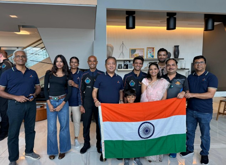 <div>Shubhanshu Shukla in stable condition, monitoring physical & mental health: ISRO</div>