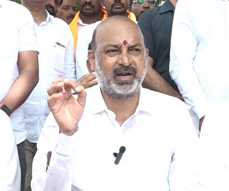KCR did phone tapping, I got invitation as witness: MoS Bandi Sanjay